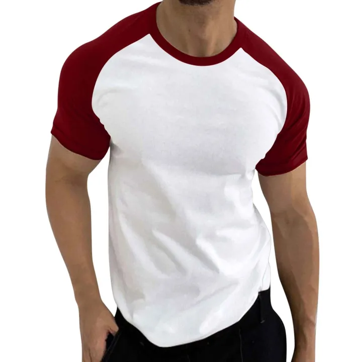 Mens%20Summer%20T-shirts%20Casual%20Sport%20Color%20Block%20Raglan%20Sleeves%20O-neck%20Skinny%20T%20Shirt%20Stitching%20Bodybuilding%20Baseball%20Male%20Top%20Tees%20-%20Image%207