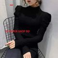 Full sleeve full body crop top blouse for womens and girls.
