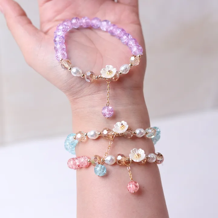 Fashion%20Korean%20White%20Flower%20Purple%20Beaded%20Bracelet%20for%20Women%20Charm%20Crystal%20Beads%20Elastic%20Adjustable%20Bracelet%20Friendship%20Jewelry%20-%20Image%206