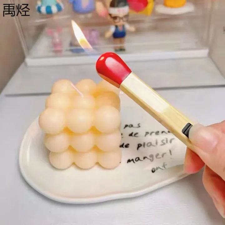 Cartoon%20Cute%20Match%20Creative%20Windproof%20Inflatable%20Match%20Stick%20Lighter%20Aromatherapy%20Igniter%20Super%20Long%20Handle%20Point%20Gas%20-%20Image%204