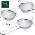 Chakni/Tea Strainer/Fine Mesh Stainless Steel Strainers -1/2/3 Pcs set Small, medium, big. 