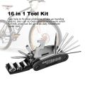 16 in 1 Multi functional Bicycle Mechanic Repair Tool Kit.