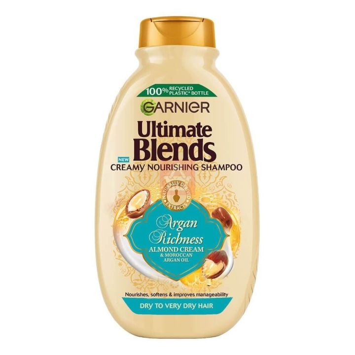 International Italian product hair care item Garnier shampoo used for male/ female - 400 ml