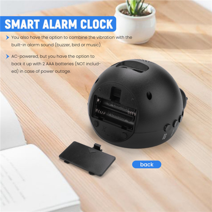 SRIWEN%20Loud%20Dual%20Alarm%20Clock%20with%20Bed%20Shaker,%20Vibrating%20Alarm%20Clock%20for%20Heavy%20Sleepers%20or%20Hearing%20Impaired,%20USB%20Charging%20Port%20-%20Image%206