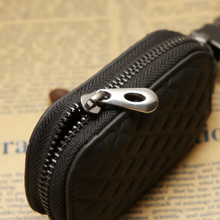 PU%20Leather%20Key%20Holder%20Case%20Keychain%20Pouch%20Bag%20Car%20Wallet%20Key%20Ring%20Unisex%20-%20Image%205