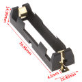 1x 18650 Series Batteries Holder Box Storage Case Container With Bronze Pin Hudduo.