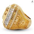 [ New ] Basketball NBA2020 Los Angeles Lakers Alloy Ring Gift Men's Ring Stainless Steel Ornament. 