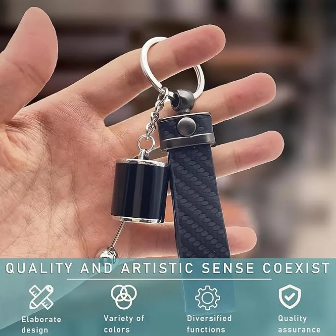 car modified gear shifter key chain creative personalized car