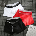 Boxer Men's Underwear Men's Cotton Underpants Men's Pure Men's Underwear Shorts Underwear Boxer Shorts Cotton Solid Color. 