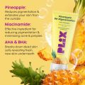 PLIX - THE PLANT FIX 5% Pineapple Foaming Facewash For Depigmentation,100ml | Cleanser For Skin Brightening & Even Toned Complexion | Free Of Sulphates, Paraben & Silicones. 