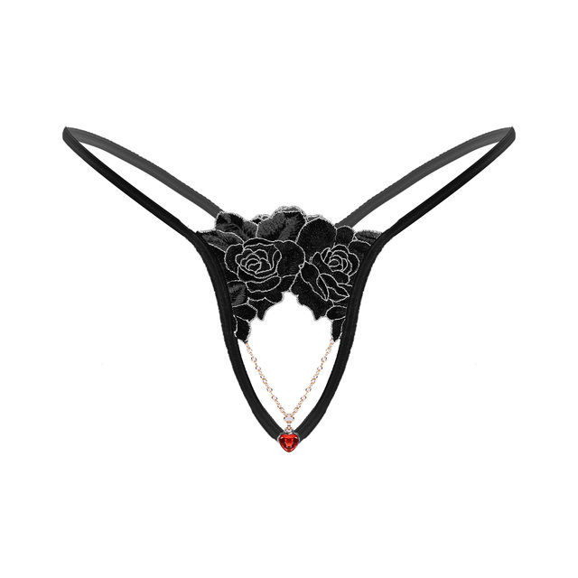 Mens%20Lingerie%20Crotchless%20T-back%20Underwear%20Rhinestone%20Metal%20Chain%20Pendant%20Embroidered%20Thongs%20Low%20Waist%20Sissy%20Briefs%20Underpants%20-%20Image%202