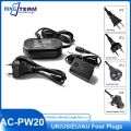 AC Power Adapter AC-PW20 PW20 PW20AM for Sony Alpha 3 5 7 A7 A7ii A7S A7R NEX A33 A55 A5000 A6000 A6300 A6500 A7000 Cameras.