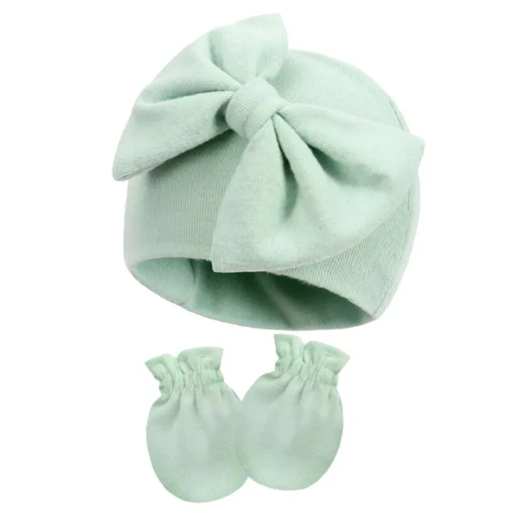 Soft%20Cotton%20Baby%20Bowknot%20Hat+Gloves%20Set%20Newborn%20Beanie%20Cap%20Anti-scratch%20Mittens%20for%200-6%20Months%20Baby%20Bonnet%20Shower%20Gift%20-%20Image%207