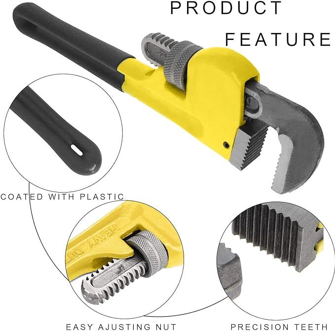 14"%20Pipe%20Wrench%20(%2014"%20or%20350mm)%20Industrial%20/Heavy%20duty%20-%20Image%204