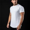 Plain T Shirt Men New Fashion Tee Shirts Summer Cotton Short Sleeve Tshirt Fitness Mens Gym Clothing Casual Sports T Shirts. 