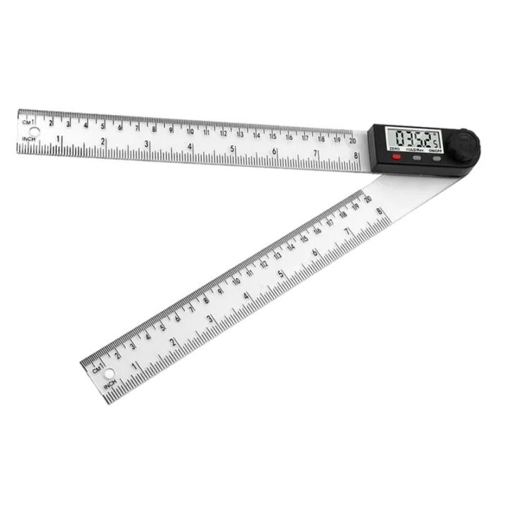 Anzhal Ruler Digital Display Angle Ruler, (ABS-200MM) | Daraz.com.bd