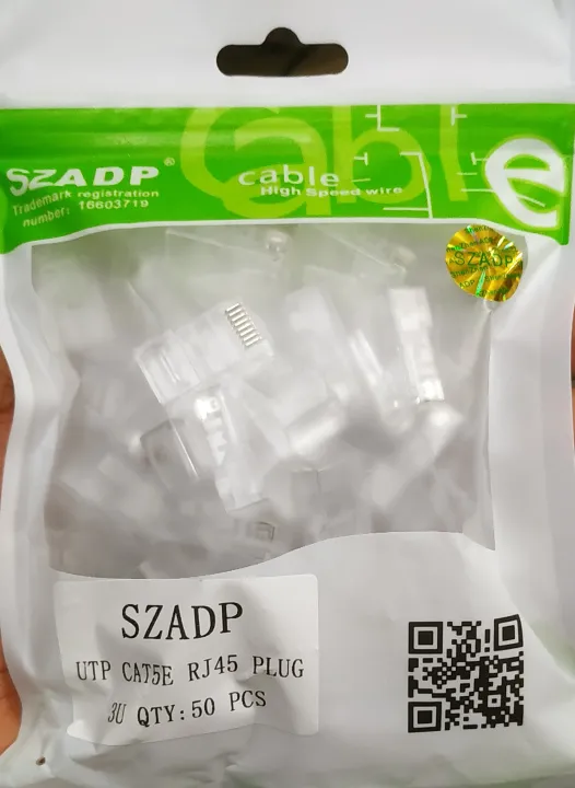 SZADP%20RJ45%20Connector%20For%20UTP%20Cable%20Cat%205,%20Cat%206%20%20In%208%20Pcs%20-%20Image%206
