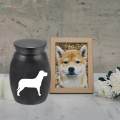 Pet Cremation Urn Memorial Keepsake Box Ash Urns for Dogs Commemorate Metal Supplies Lightweight Funeral Easily to Carry Casket Container. 