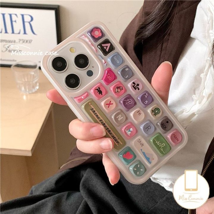 Cartoon%20Flower%20Black%20Kitten%20Love%20Heart%20Cat%20Candy%20Color%20Cover%20Compatible%20for%20IPhone%20Air%2017%2016%2013%2015%2014%2012%2011%20Pro%20Max%2016%2011%2015%2013%2012%2014%20Pro%203D%20Keyboard%20Stress%20Relief%20Entertainment%20Soft%20Case%20-%20Image%207