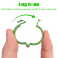 10pcs Plastic Tomato Plant Lock Clips Garden Clips for Fixed Greenhouse Agriculture Tomato Vine.