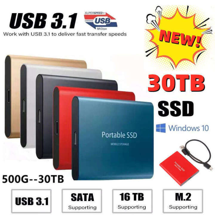 Portable%2064TB%2030TB%204TB%208TB%20External%2016TB%20Mass%20USB3.1%20High%20Speed%20Mobile%20Solid%20State%20Hard%20Drive%20Storage%20Device%20SSD%20-%20Image%202