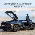 1:32 Lamborghini Aventador SV LP750-4 Sports Car Models Alloy Diecast Toy. 