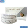 Self-Adhesive Sewing Table Roller Tape – Metric Vinyl Measuring Tape Ruler Sticker for Sewing Machine Table. 