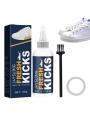 Shoe Cleaner Sneakers Kit 100ml Sneaker Whitener Long Lasting Shoe Cleaner for White Sneakers Gentle Spray for Sneakers Care. 