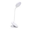 Flexible 360 Degrees Adjustable USB Table Lamp with Clip Bed Reading Book Night Light LED Desk Lamps 3 Modes Dimming Eye Protection Lighting Office Study Accessories. 