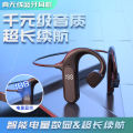 Bluebuilder's new VG09 bone conduction bluetooth headset hangs over-ear sports stereo TWS plug-in card Bluetooth headset.