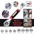 48 in 1 Universal Wrench Handy Adjustable Tool Multi-Function Socket Spanner Renge. 