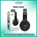 P47 Wireless Bluetooth Headphone Stereo Earphone with SD Card Slot. 