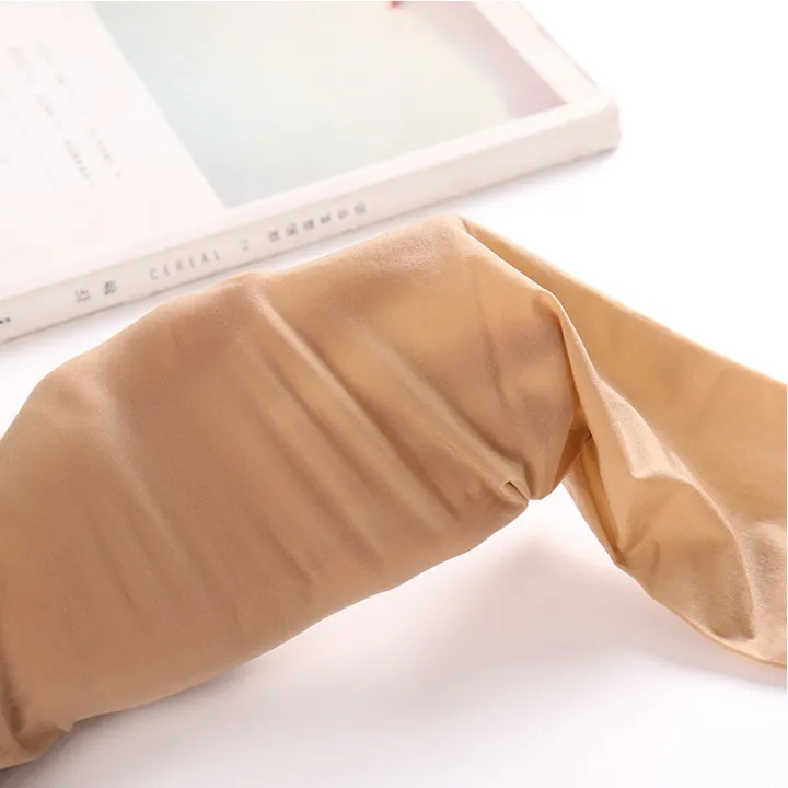 Zhenliang%206086%20Tencel%20anti-wear%20steel%20wire%20king%20slimming%20pants%2015D%20micro%20pressure%20high%20elastic%20non-hook%20silk%20pantyhose%20spring%20and%20summer%20base%20-%20Image%204