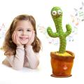 Talking & Dancing Cactus Mimicking Toy (USB CHARGING)-120 songs. 