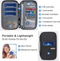 Travel Passport Holder Bag Family Travel Waterproof Wallet Document Organizer for Women and Men. 