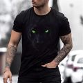 Mens T-Shirt Tops Fashion 3D Printed Casual Round Neck Pullover Short Sleeves Henley Tees Shirts Sweatshirt.