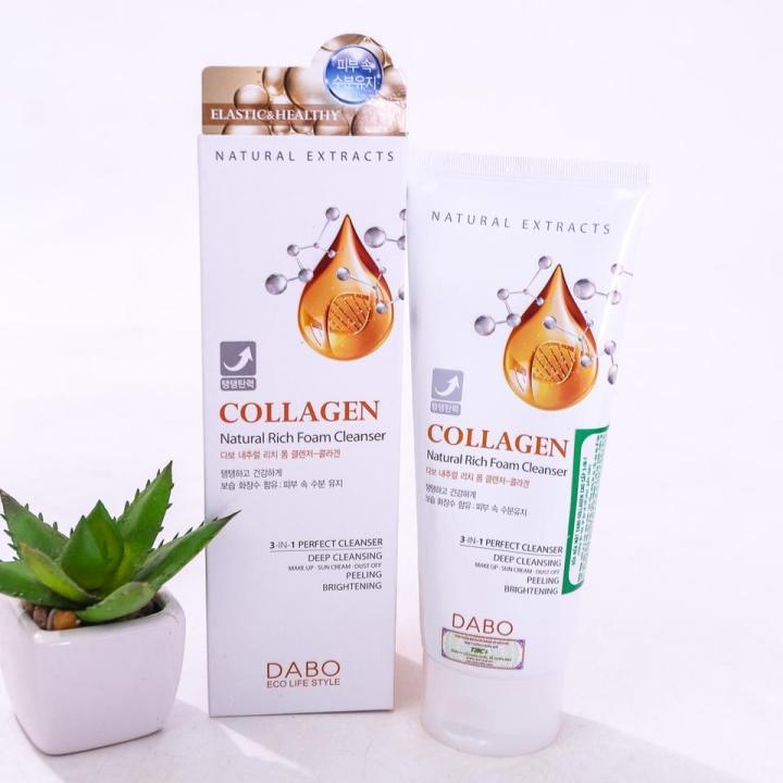 Dabo%20collagen%20natural%20rich%20foam%20cleanser%20180%20ml%20-%20Image%203