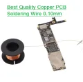 0.10mm Copper PCB Soldering Wire 0.10mm Circuit Board Trace Repair Cables Very Small Thin Copper Wire PCB Link Jumper Soldering Wire PCB Maintenance. 