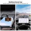 Geepact Car Phone Holder Parking Number Plates Multifunctional Car Sun Visor Phone Mount.
