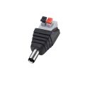 Male 5 Pieces - Press DC Head Power Balun Connector. 