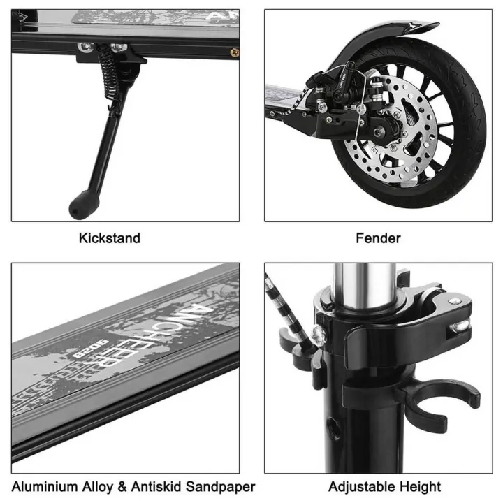 Scoot%20Around%20Town%20with%20an%20Adult%20Adolescents%20Hapsters%20Urban%20Scooter%20-%20Foldable,%20Double%20Suspension,%20Dual%20Brake,%20Lightweight%20Aluminum,%20100kg%20Maximum%20Load%20-%20Image%207