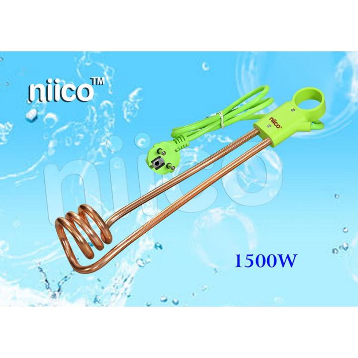 Niico 1500W Immersion Water Heater Rod – Fast Heating Copper Coil