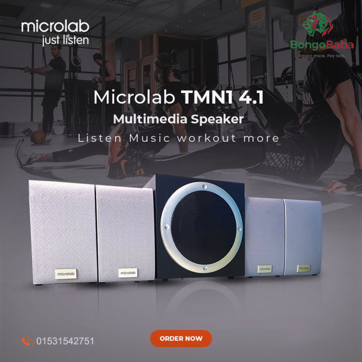 Microlab TMN-1 { 4:1 }  (Warranty: 2 Years, Service Warranty: 5 years) Speaker