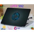 LPTP - 592 Blue HP Laptop Sticker Laptop Skin Sticker & Laptop Skin for laptop Back Side Decoration.