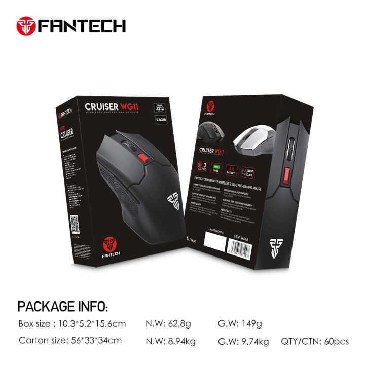 FANTECH%20WG11%202.4Ghz%20Pro%20Gaming%20Wireless%20Mouse%202400%20DPI%206%20Buttons%20Ergonomic%20Portable%20Mice%20For%20Laptop%20PC%20Computer%20Office%20Business%20-%20Image%207