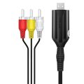 USB Video Capture Card To Digital RCA To USB 2.0 Adapter.