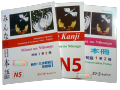 N5 - Japanse to English Language Learning (3 Books Set). 