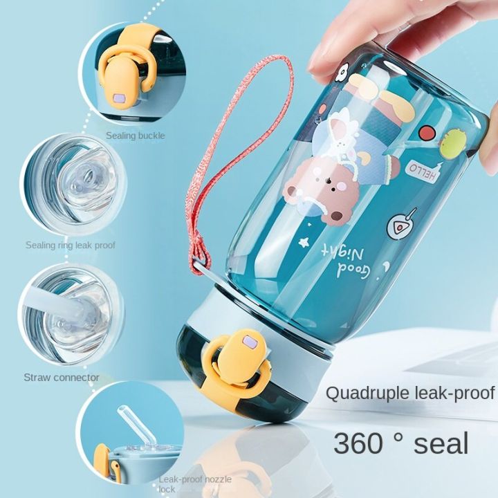 1Pc%20Kids%20Water%20Sippy%20Cup%20With%20Straw%20Cartoon%20Leakproof%20Water%20Bottles%20Outdoor%20Portable%20Drink%20Bottle%20Children's%20Lovely%20Cup%20-%20Image%205