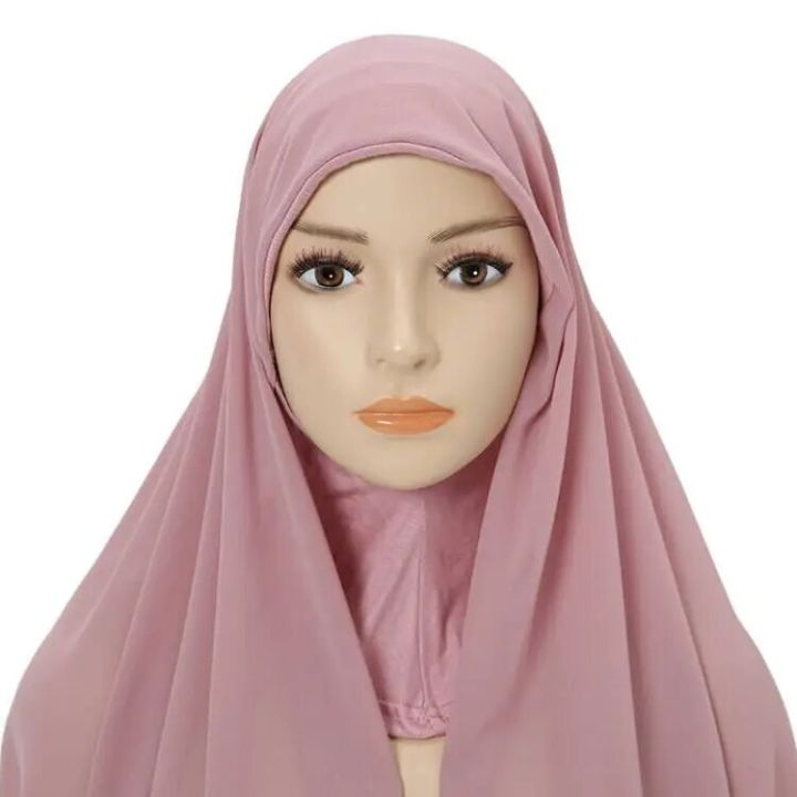 Instant%20Chiffon%20Hijabs%20For%20Woman%20Muslim%20Inner%20Headband%20Women%20Cap%20Hijab%20With%20Cap%20Attached%20Neck%20Cover%20Turban%20Underscarf%20Islam%20-%20Image%207