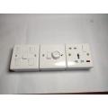 Wener Gang Switch Standard Value Pack: 4 Gang+ Fan Dimmer+13A 5 pin Multi Socket. 